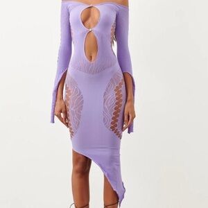 Poster Girl purple dress